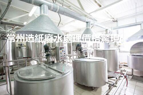常州造紙廢水處理價格驚現(xiàn)新低？背后真相引發(fā)業(yè)內關注！